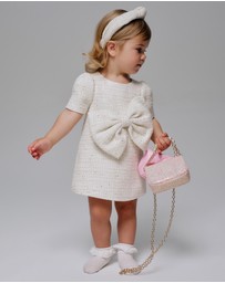 Bardot Junior - Lucille Boucle Mini Dress - Babies