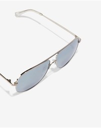 Hawkers Co - HAWKERS - Silver Chrome TEARDROP Sunglasses for Men and Women UV400