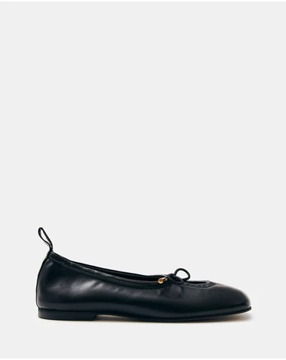 Alohas - Rosalind Leather Ballet Flats - Women's