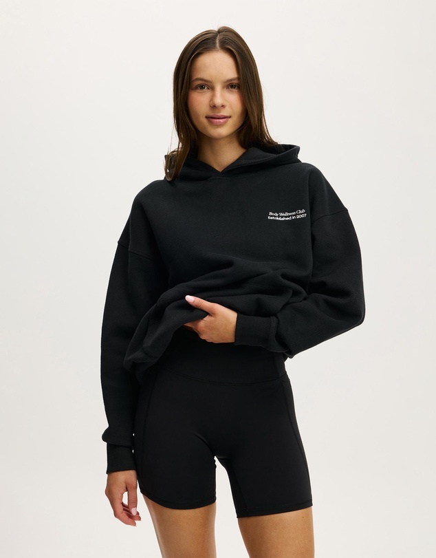 Cotton On Body Active - Plush Premium Graphic Hoodie