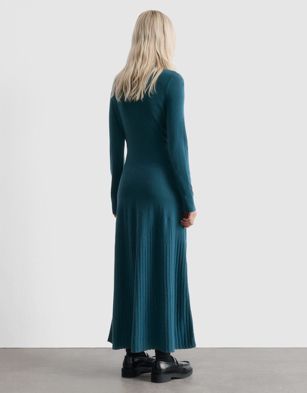 & Other Stories - Merino Wool Turtleneck Maxi Dress