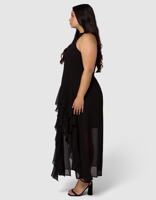Pink Dusk by Curve Project - Kiss Kiss Maxi Dress