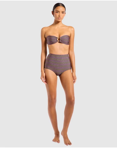 JETS - Paloma High Waist Boyleg Bikini Bottom