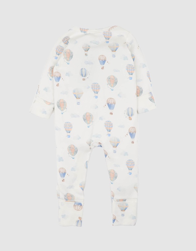 Bebe by Minihaha - Sky High Organic LS Zipsuit - Babies