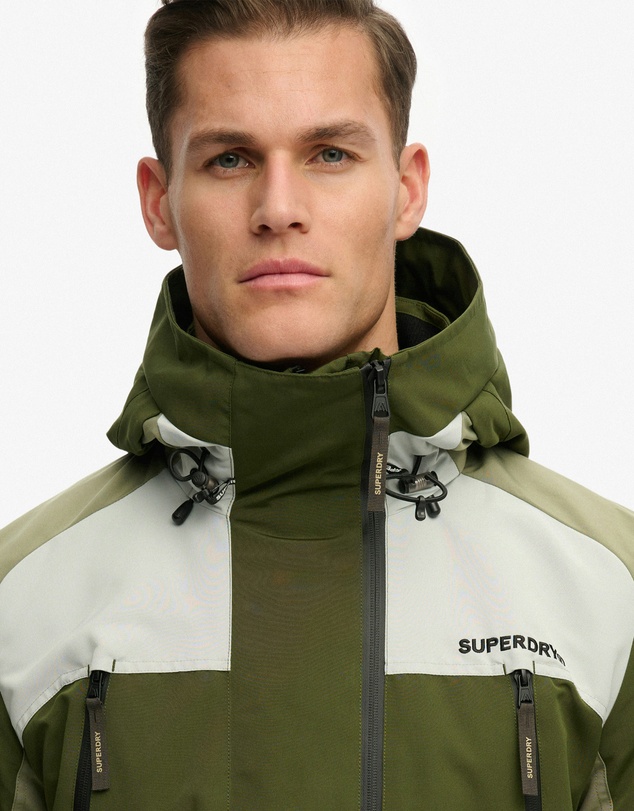 Superdry - Hooded Colour Block Slim Fit Windbreaker