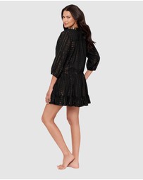 Miraclesuit Swimwear  - Beach Etc Mini Length Jacquard Cotton Beach Dress
