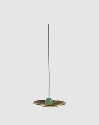 MAHO Sensory - Hoseki Mari - Green Aventurine crystal Incense burner