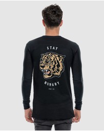 DVNT - Stay Hungry Long Sleeve Tee