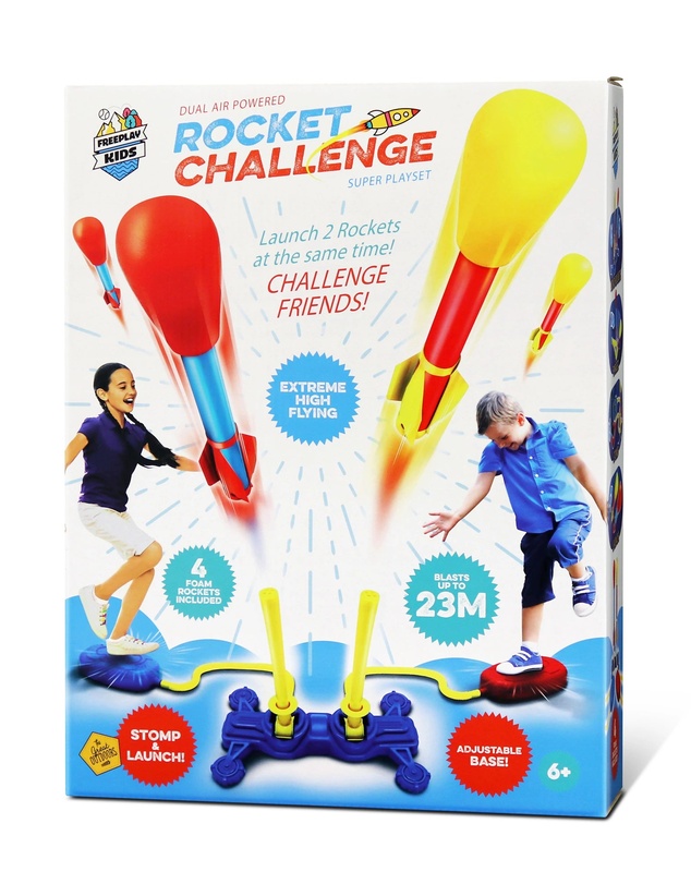 Freeplay Kids - Dual Air Powered Rocket Challenge