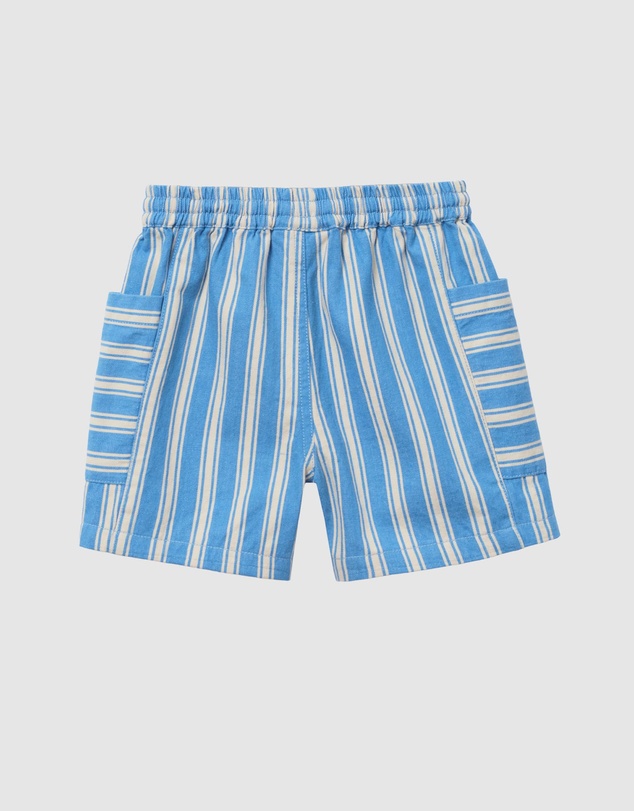 Goldie + Ace - Lightweight Cotton Twill Noah Pocket Shorts - ICONIC EXCLUSIVE - Babies-Teens