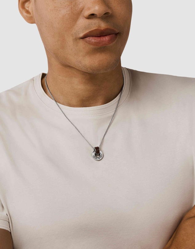 Emporio Armani - Silver Tone Pendant