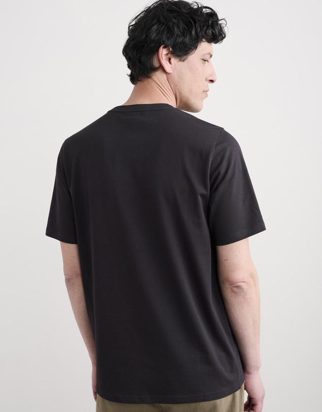 Seasalt - Seasalt Cornwall Black Midwatch T-Shirt