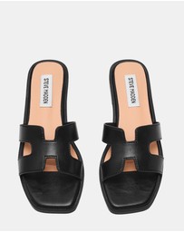 Steve Madden - Haileyy Black Sandals