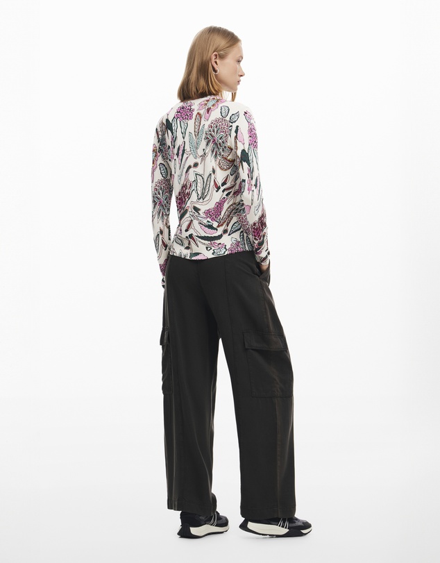 Desigual - Sweater with floral details