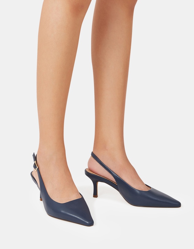Wittner - Mella Leather Slingbacks