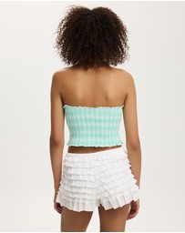 Cotton On - Alina Shirred Tube Top