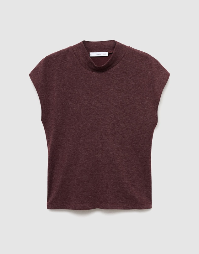 M.N.G - High Collar T-Shirt