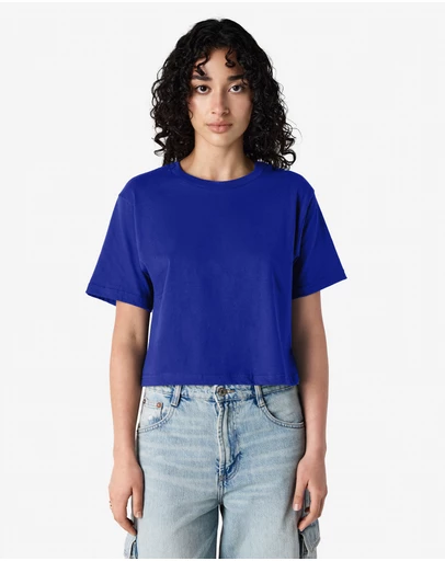 American Apparel - Women's Fine Jersey Boxy T-Shirt