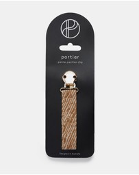 portier - Petite Pacifier Clip - Arkose
