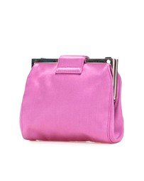 Pre-Loved by Azura Reborn - Pre-Loved miu miu Elegant Evening Bag with Metallic Hardware and Shoulder Strap