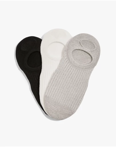 Country Road - Australian Cotton Rib No-show Sock Pack Of 3
