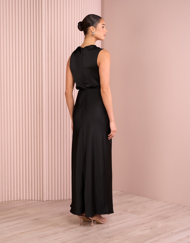 Azzurielle - Deedee Blouson Maxi Dress