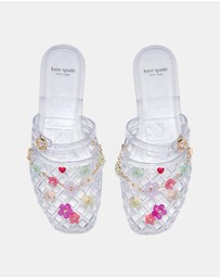 Kate Spade - Jellyfish Charms Jelly Mule Flats