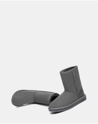 EVERAU - Australian Shepherd Ugg Short Classic Sheepskin Upper UGG Boots