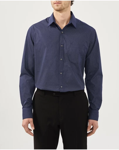 Van Heusen - Hexagon Print Shirt