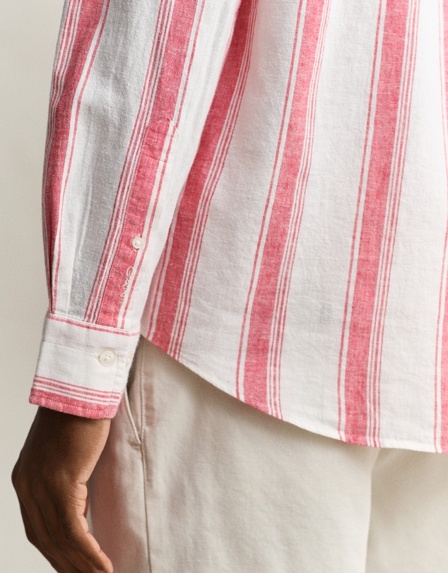Gant - Cotton Linen Stripe Shirt