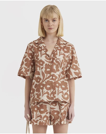 Zerafima - Poppy S/Sleeve Shirt