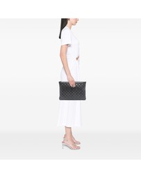 Pre-Loved by Azura Reborn - Pre-Loved Large Quilted Iridescent Patent O Case Clutch