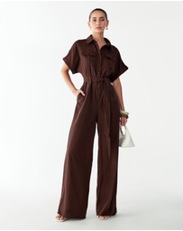 BWLDR - Ara Linen Jumpsuit