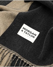 Morgan & Taylor - Saylor Throw Blanket in Tan Brown