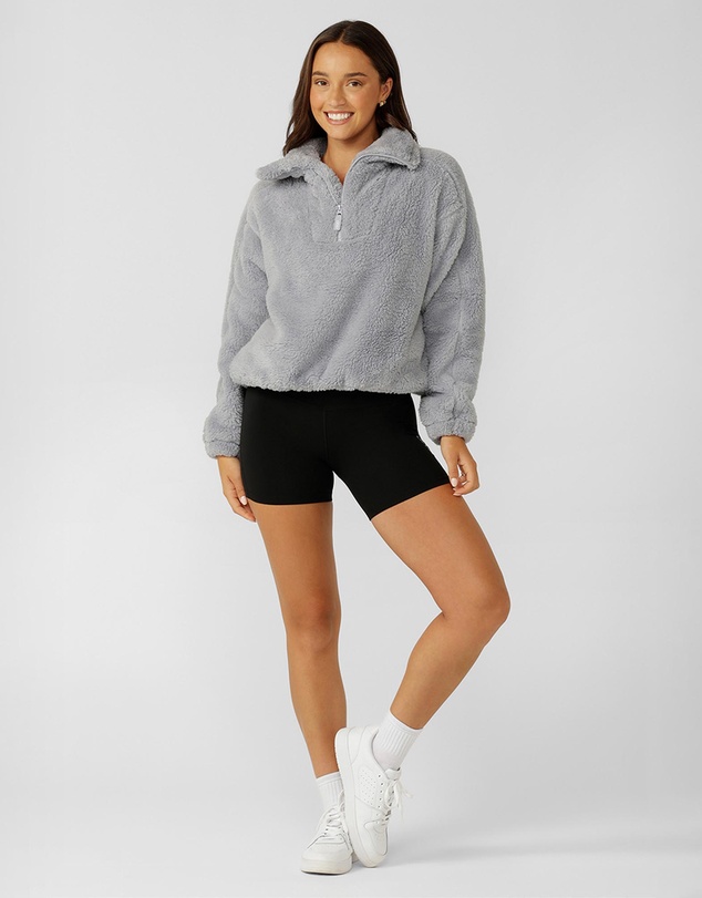 Lorna Jane - Everyday Teddy Quarter Zip Sweater