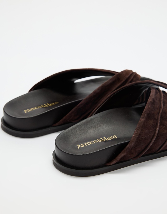 Atmos&Here - Harper Suede Slides