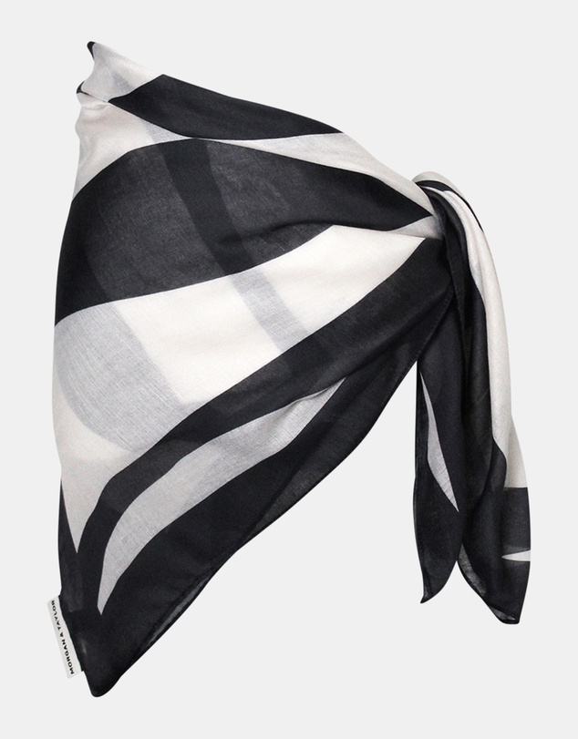 Morgan & Taylor - Rio Large Scarf in Black