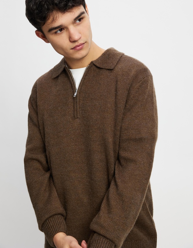 Rhythm - Quarter Zip Knit