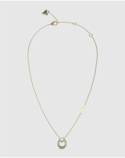 GUESS - Gold-Tone M'ama Non M'ama Necklace