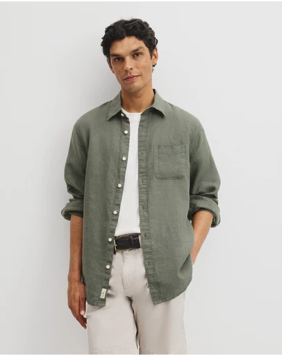 Country Road - Regular Fit Linen Shirt