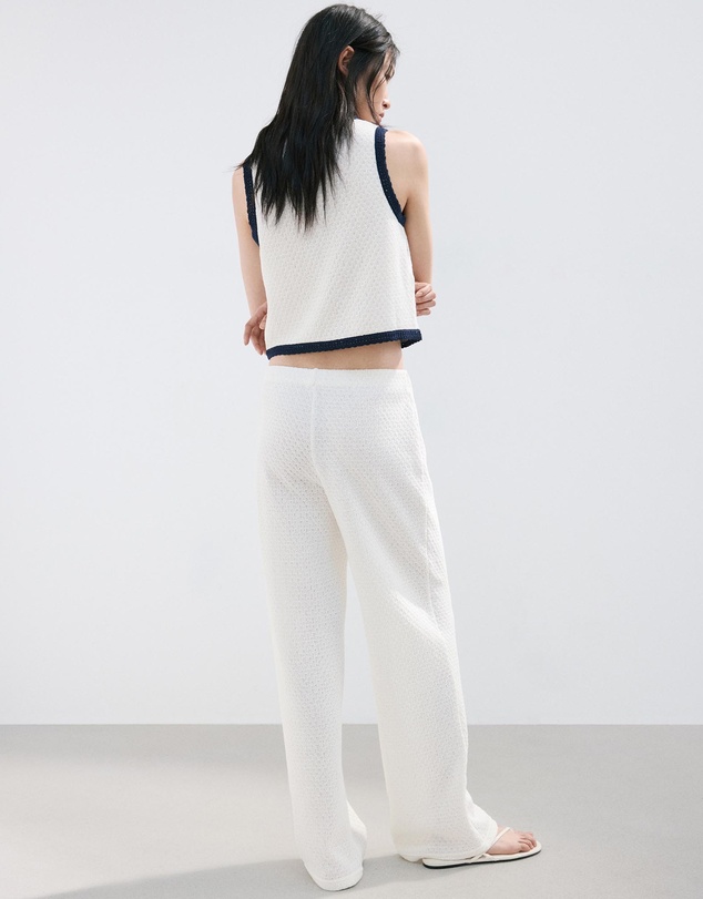 M.N.G - Straight Knitted Trousers