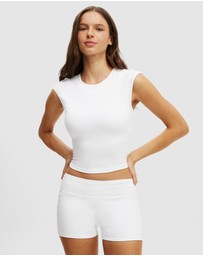 Cotton On Body Active - Ultra Soft Capped Sleeve Tee