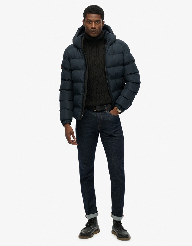 Superdry - Hooded Sports Puffer Jacket