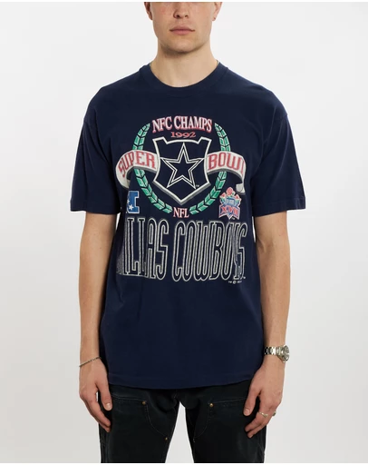 Vintage by The Real Deal - Pre Loved - 1992 NFL Dallas Cowboys Tee