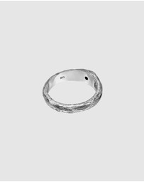 Haze & Glory - ICONIC EXCLUSIVE - Ring Men Rough Topaz 925 Sterling Silver