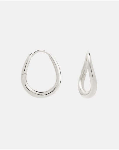 SAINT VALENTINE - Verso Hoops - Silver