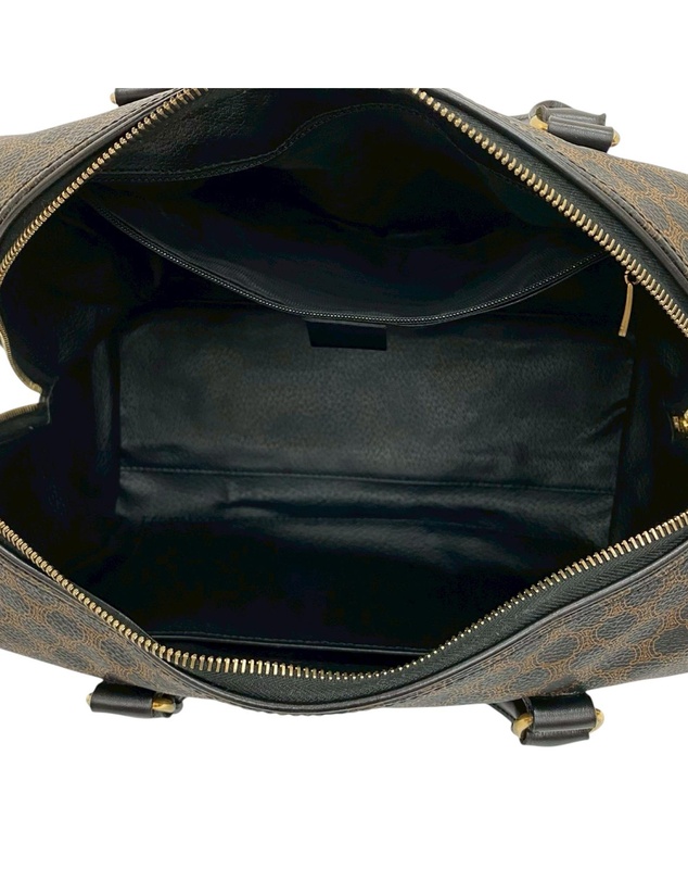 Pre-Loved by Azura Reborn - Pre-Loved Macadam Coated Canvas Boston Bag