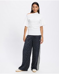 adidas Originals - Leopard Satin Wide Leg Pants