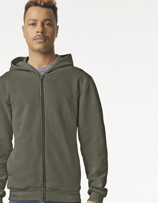 American Apparel - Adult ReFlex Full Zip Hoodie