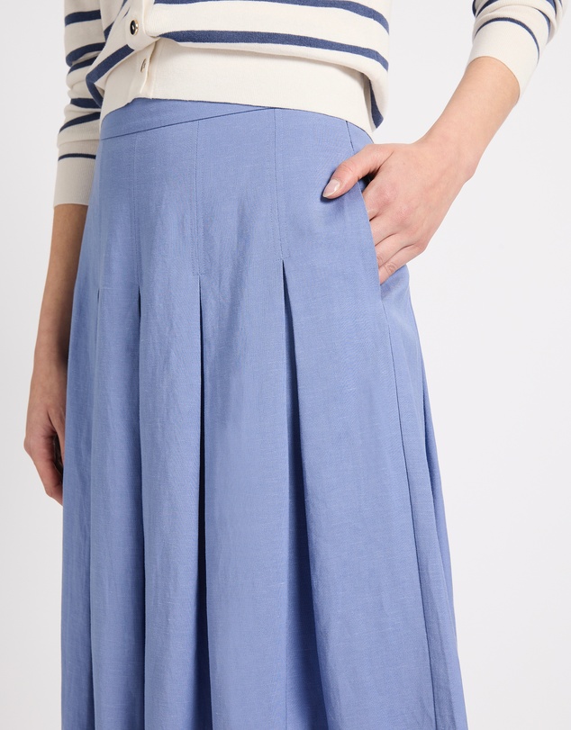 Marcs - Marie Pleat Midi Skirt